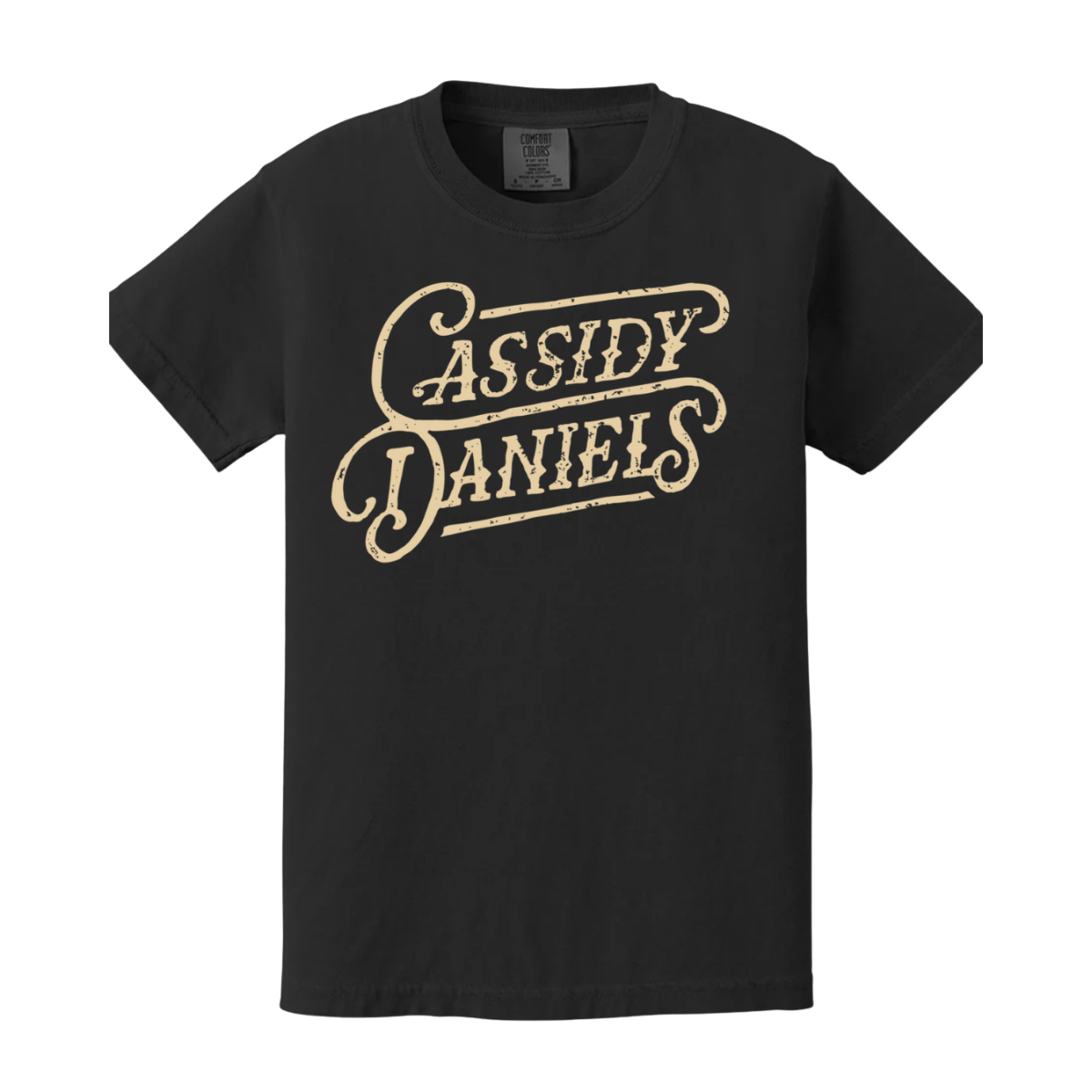 Cassidy Daniels Logo Tee - Black