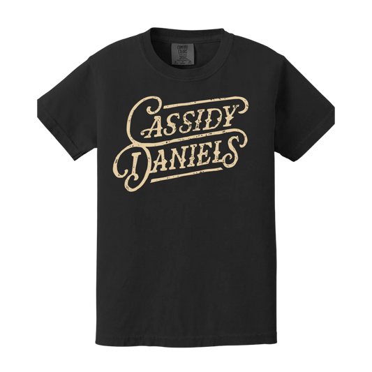 Cassidy Daniels Logo Tee - Black