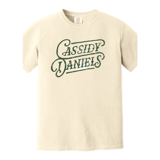 Cassidy Daniels Logo Tee - White